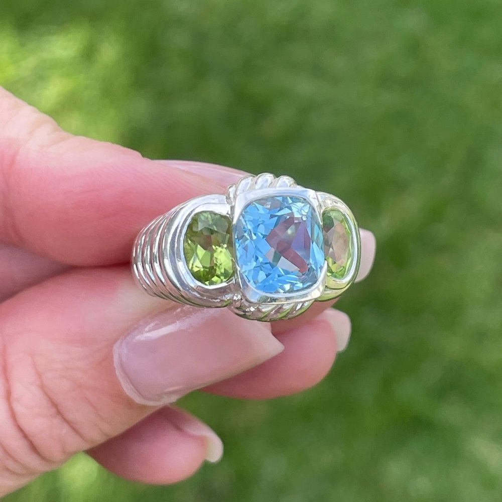 Judith Ripka Silver Ring - Picture 5 of 6